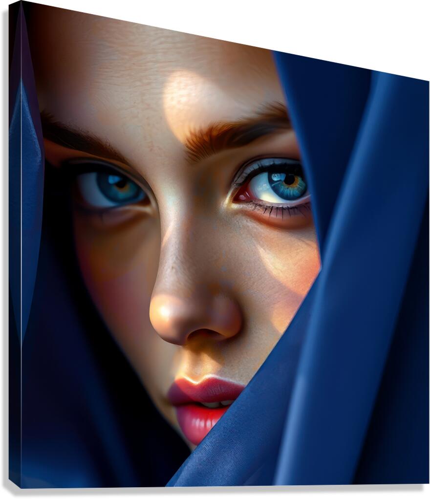 THE LOOK Canvas Print