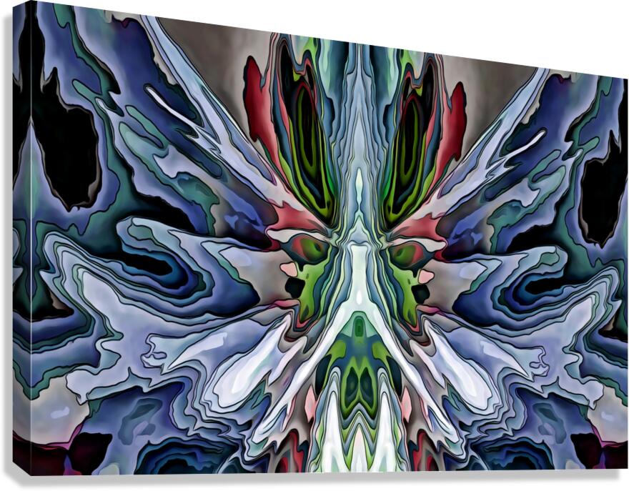 THE BUTTERFLYS STRUCTURE Canvas Print