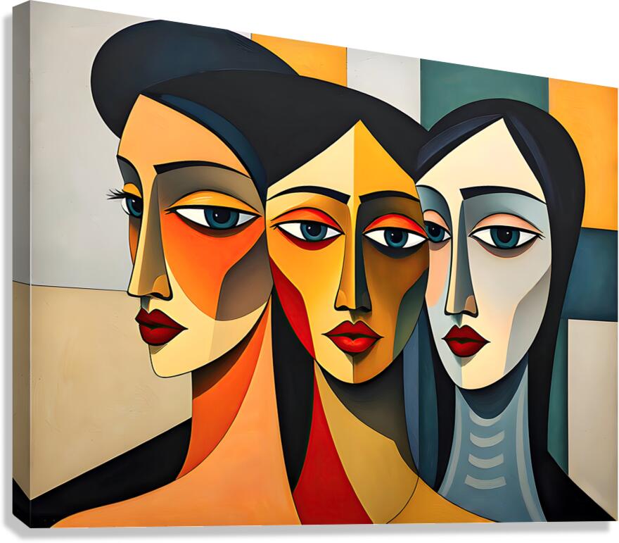THE THREE GRACES Canvas Print