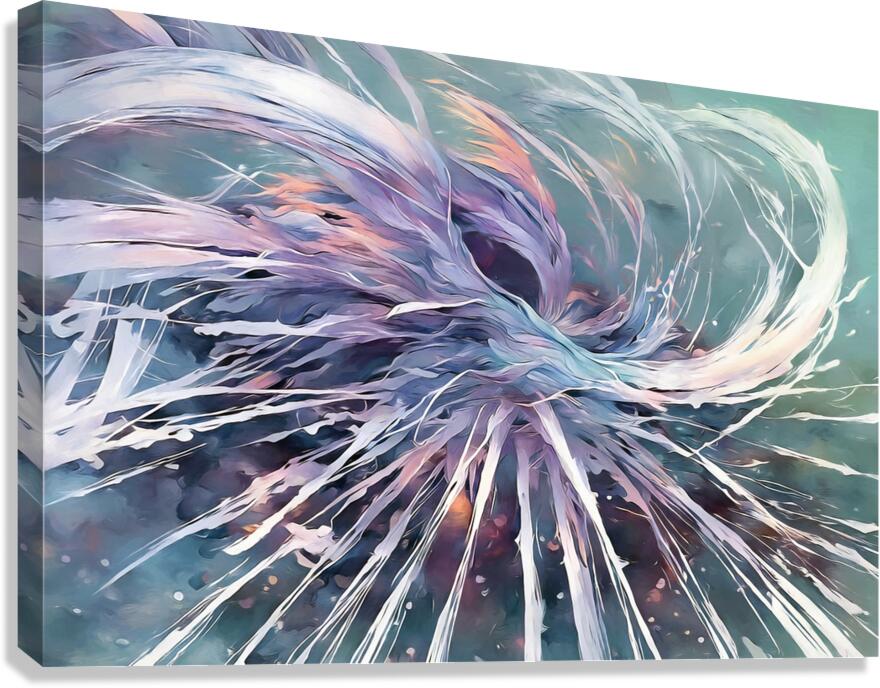SPRAYED PAINT Canvas Print