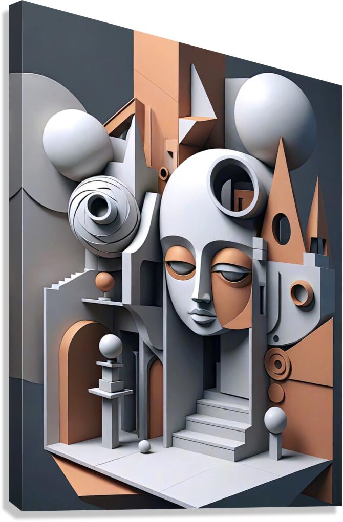 DOLL HOUSE Canvas Print