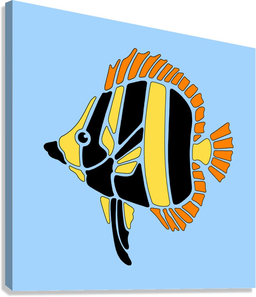 TROPICAL FISH Canvas Print