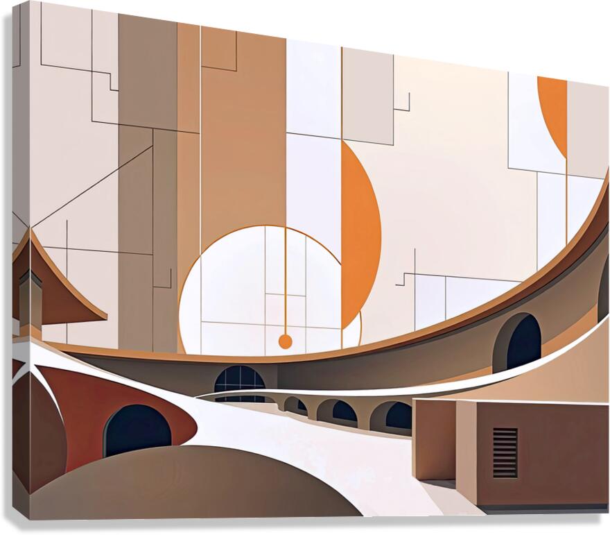 DIFFERENT WORLDS 3 Canvas Print