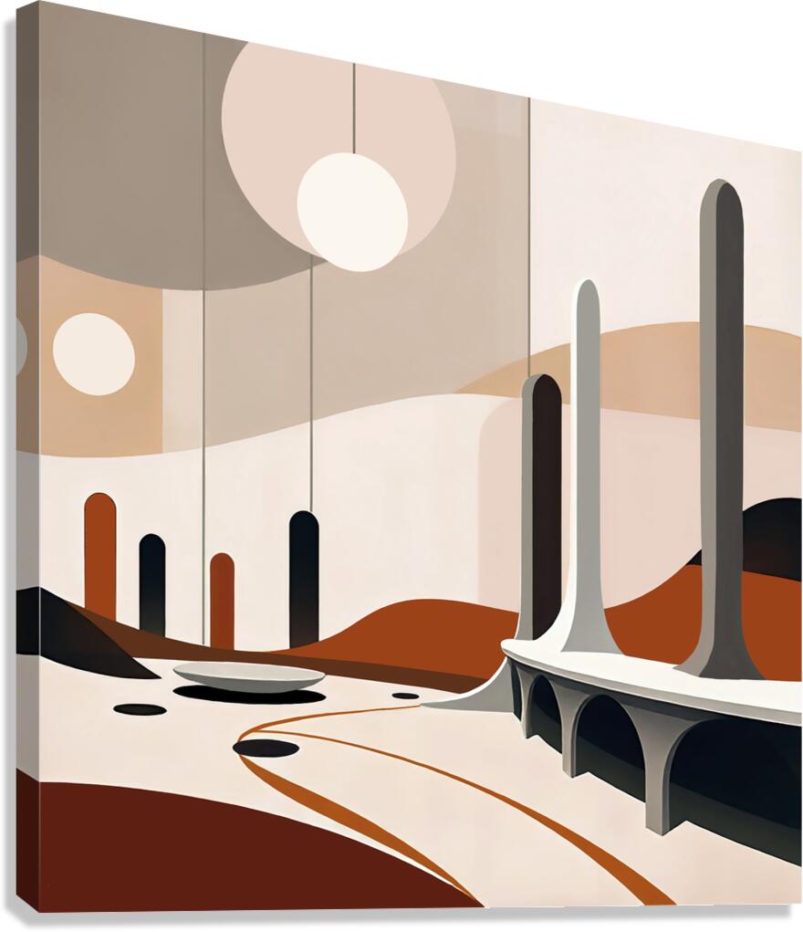 DIFFERENT WORLDS 2 Canvas Print