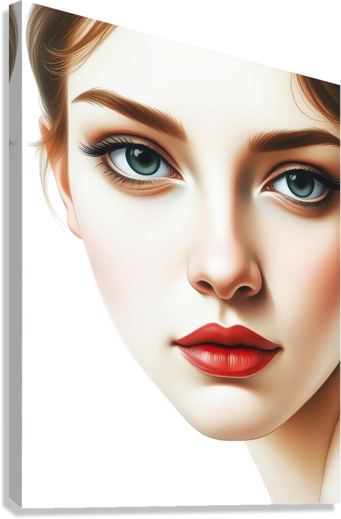 THE GAZE Canvas Print