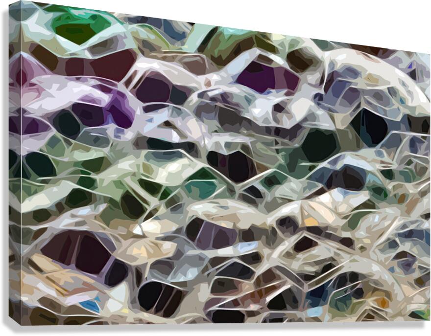 CRYSTALLIZED SOAP BUBBLES Canvas Print