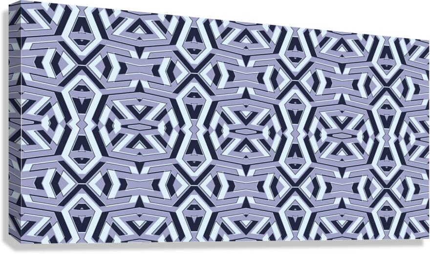 SEAMLESS GEOMETRIC HORIZONTAL PATTERN  Canvas Print