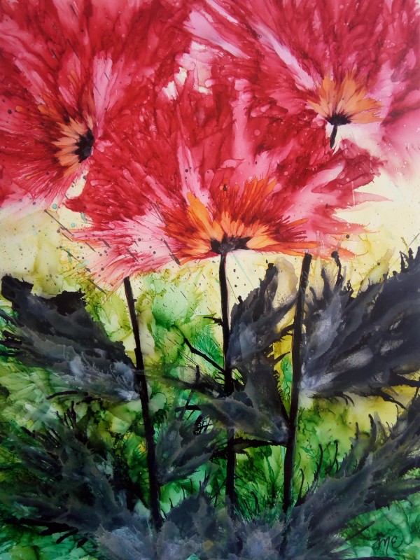 Poppies Galore by Michelle Erickson
