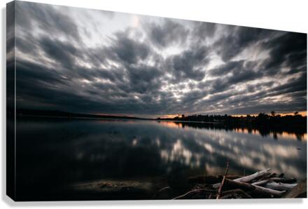 Running clouds Canvas Print
