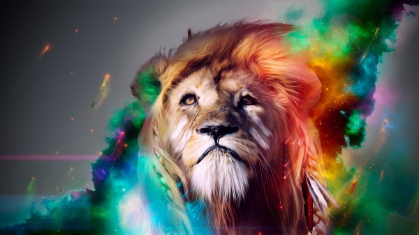 Lion Print