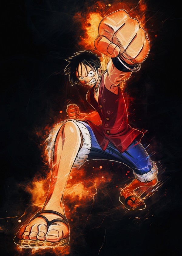 Luffy ONE PIECE Print