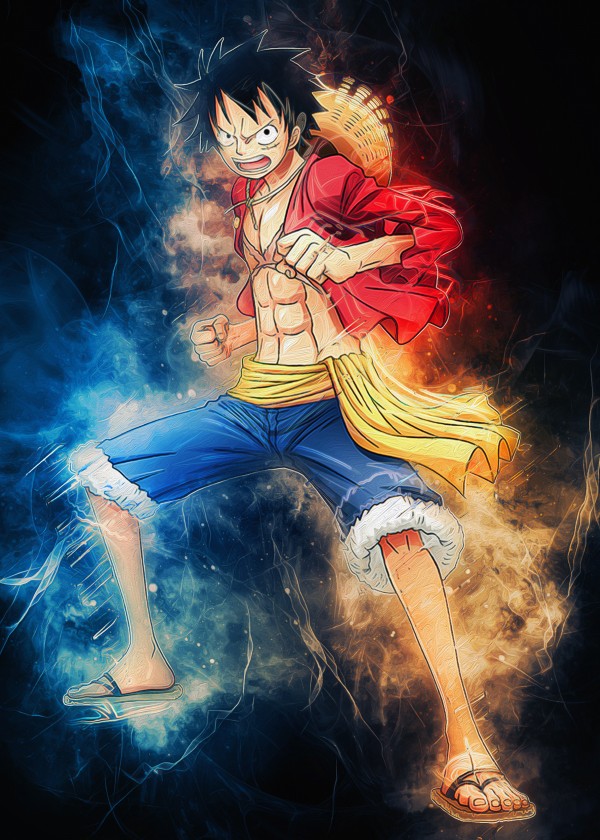 Luffy ONE PIECE Print