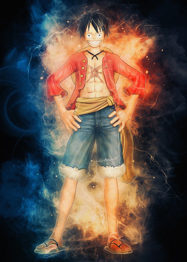Luffy ONE PIECE Print