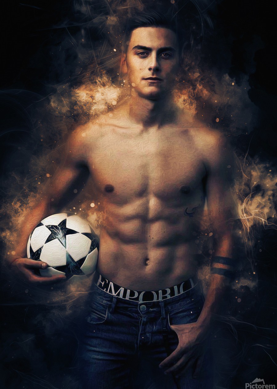 Paulo Dybala by Coolbits Artworks Wall Art