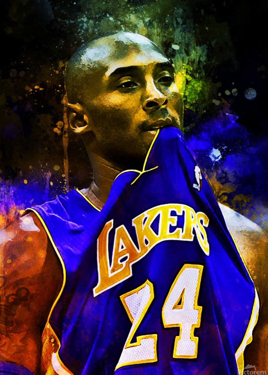Kobe Bryant by Coolbits Artworks Wall Art