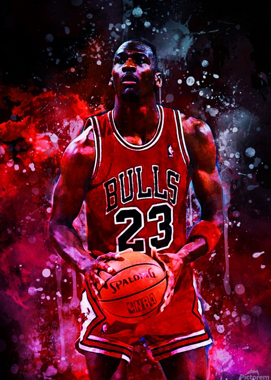 Michael Jordan by Coolbits Artworks Wall Art