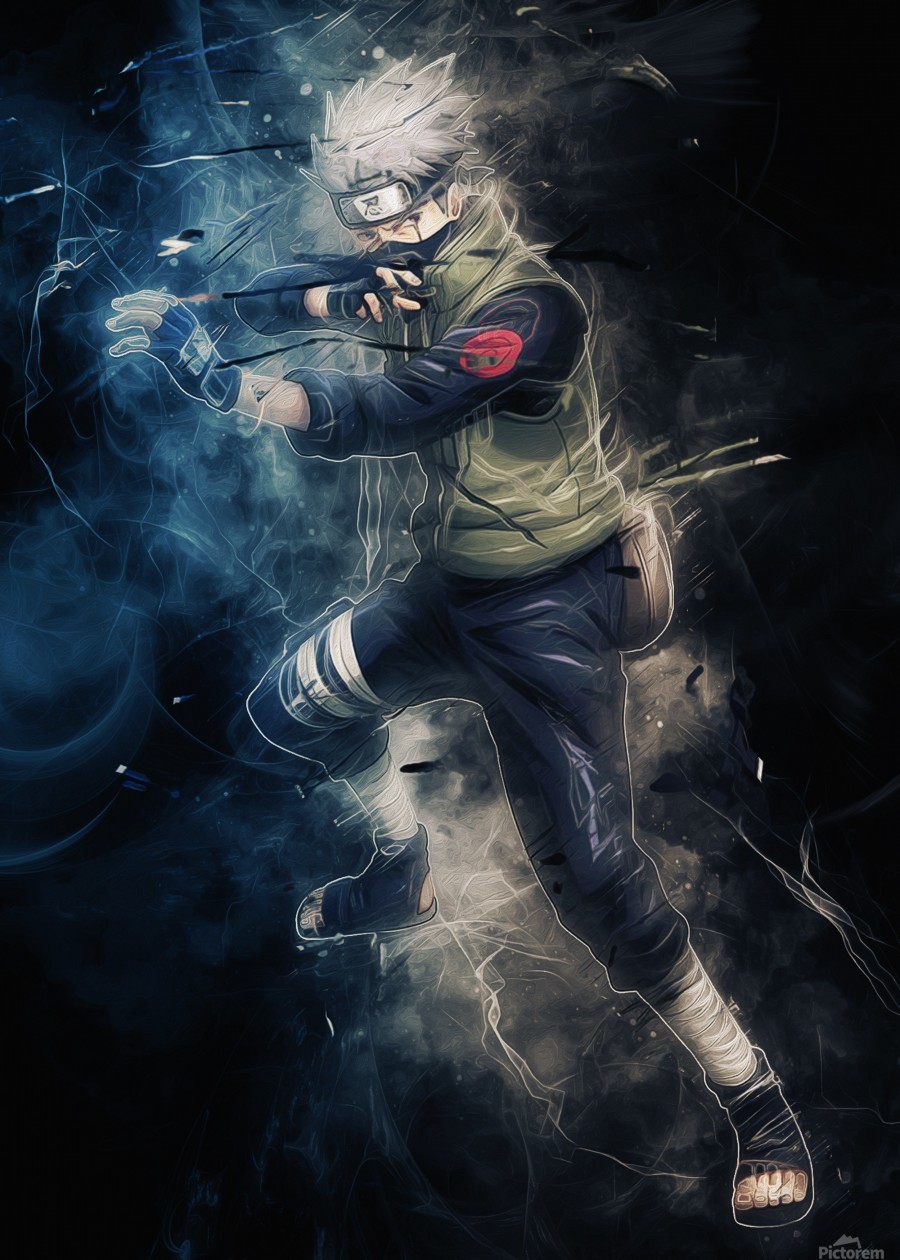 Kakashi by Coolbits Artworks Wall Art