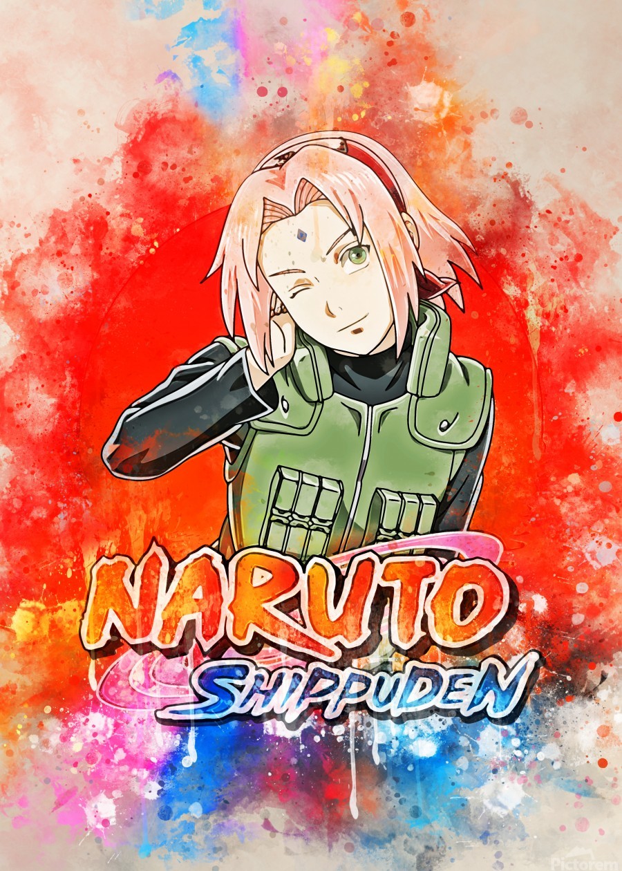 Sakura Haruno by Coolbits Artworks Wall Art