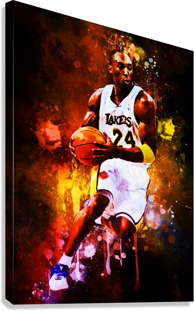 Kobe Bryant by Coolbits Artworks Wall Art