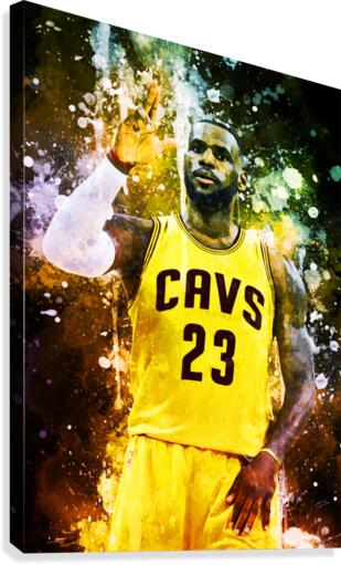 Lebron James Canvas Print