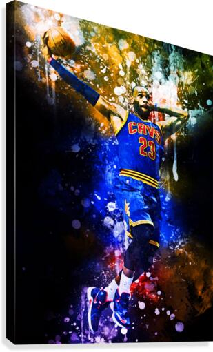 Lebron James Canvas Print