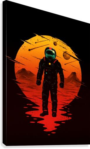 Astronaut Canvas Print