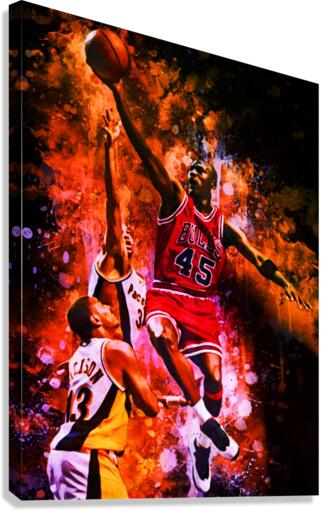 Michael Jordan Canvas Print