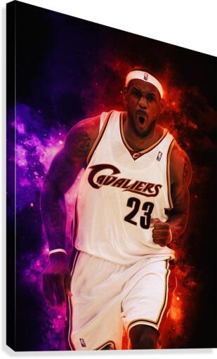Lebron James Canvas Print