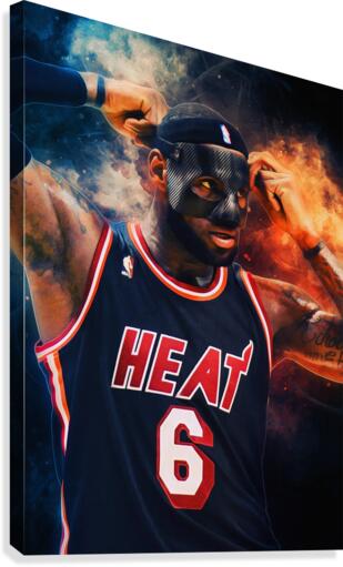 Lebron James Canvas Print
