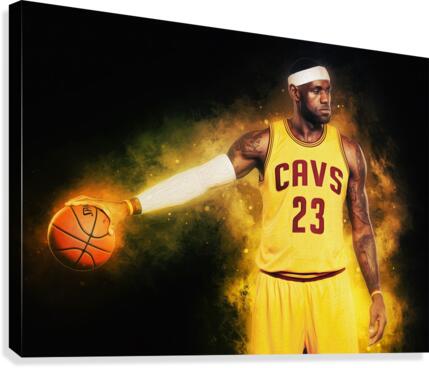 Lebron James Canvas Print