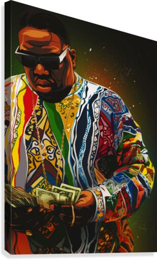 BIGGIE Canvas Print