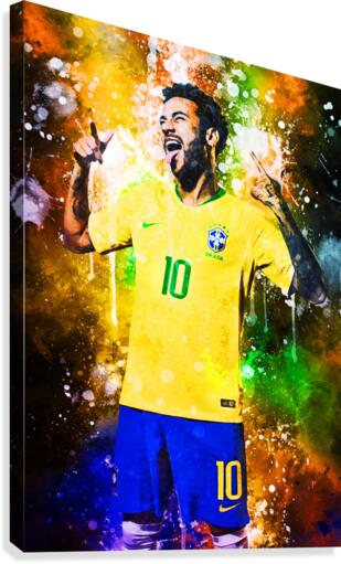 Neymar Jr Canvas Print
