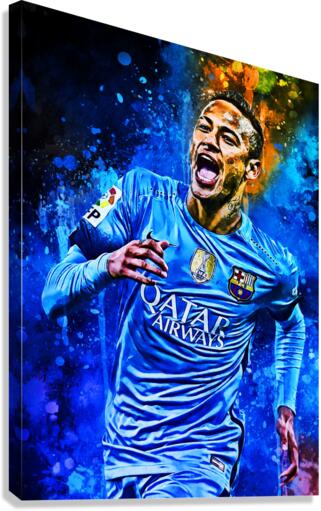 Neymar Jr by Coolbits Artworks Wall Art