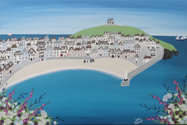St Ives Summer Print