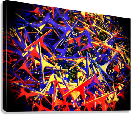 VH scrap Canvas Print
