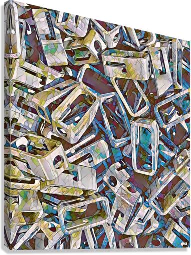 Spring Lock Housing Canvas Print