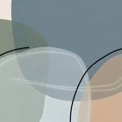 Modern Abstract Earth Tones Canvas Print
