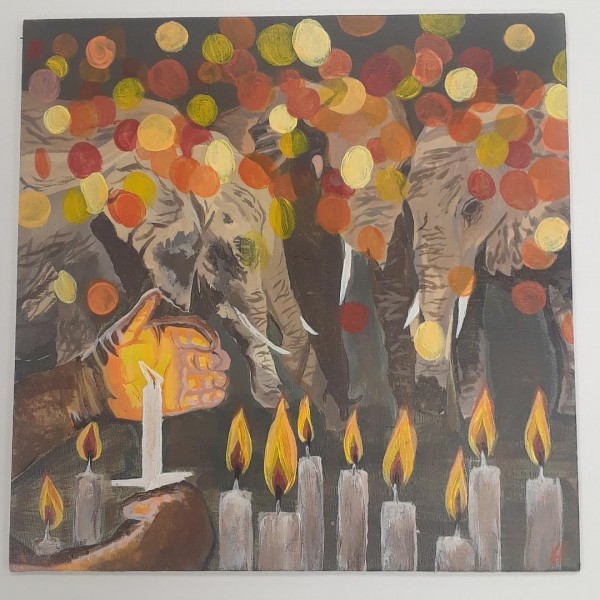 vigil of the amazon Print