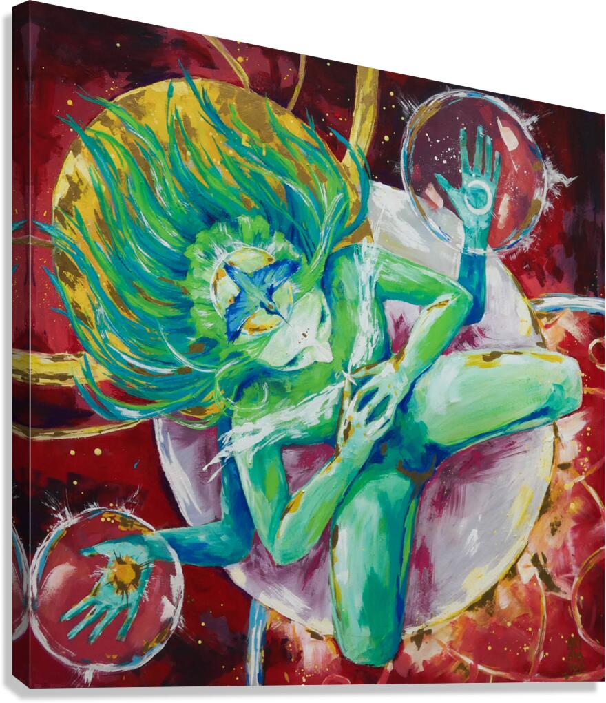 Landing Canvas Print