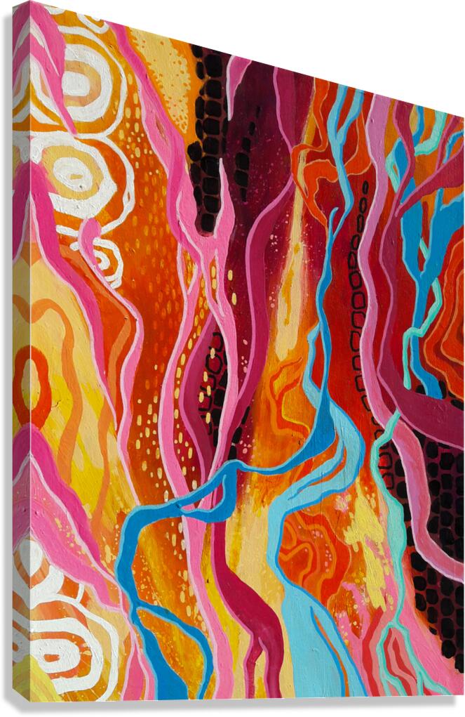 Vulcano Canvas Print