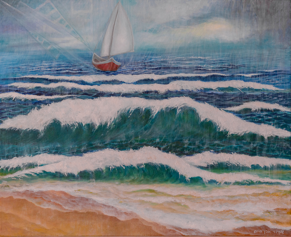 in one boat Print