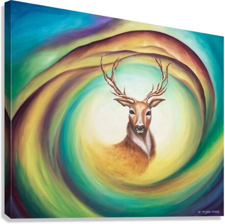 Deer Canvas Print