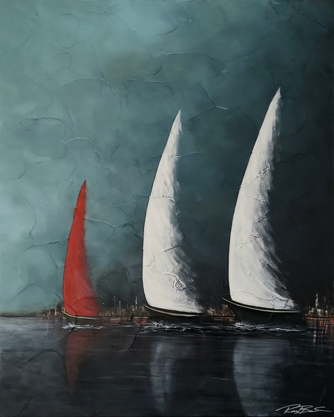 La famille by Rachel Boisvert Artiste Peintre