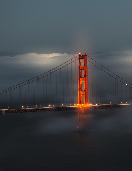 Golden Gate Glow by Keith Hatcher