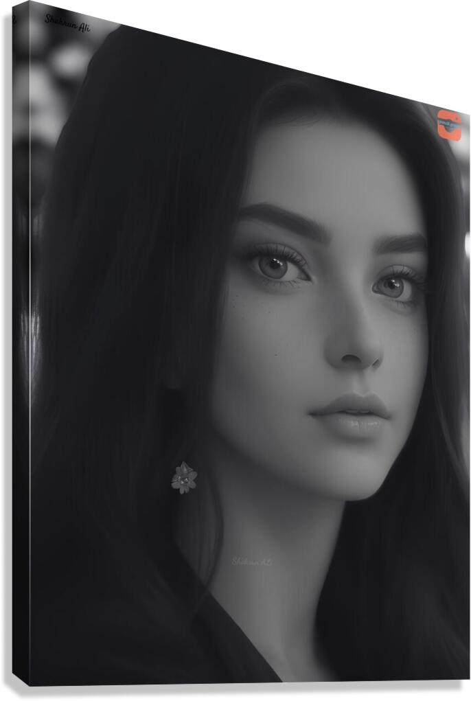 Enigmas Smile Canvas Print