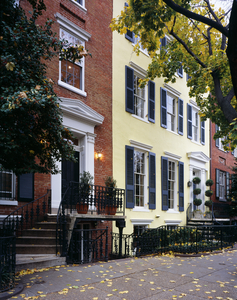 Georgetown Row Houses  Washington  D.C.