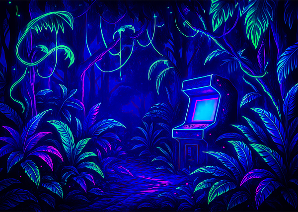 Neon Jungle Arcade – Retro Gamer’s Hideout by Markus Raff