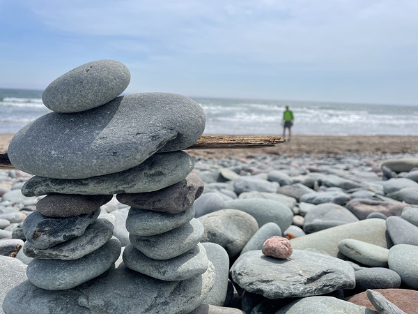 Beach Comber by Deanne M Grove