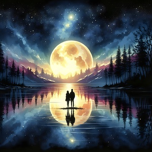 Moonlight In The Sky