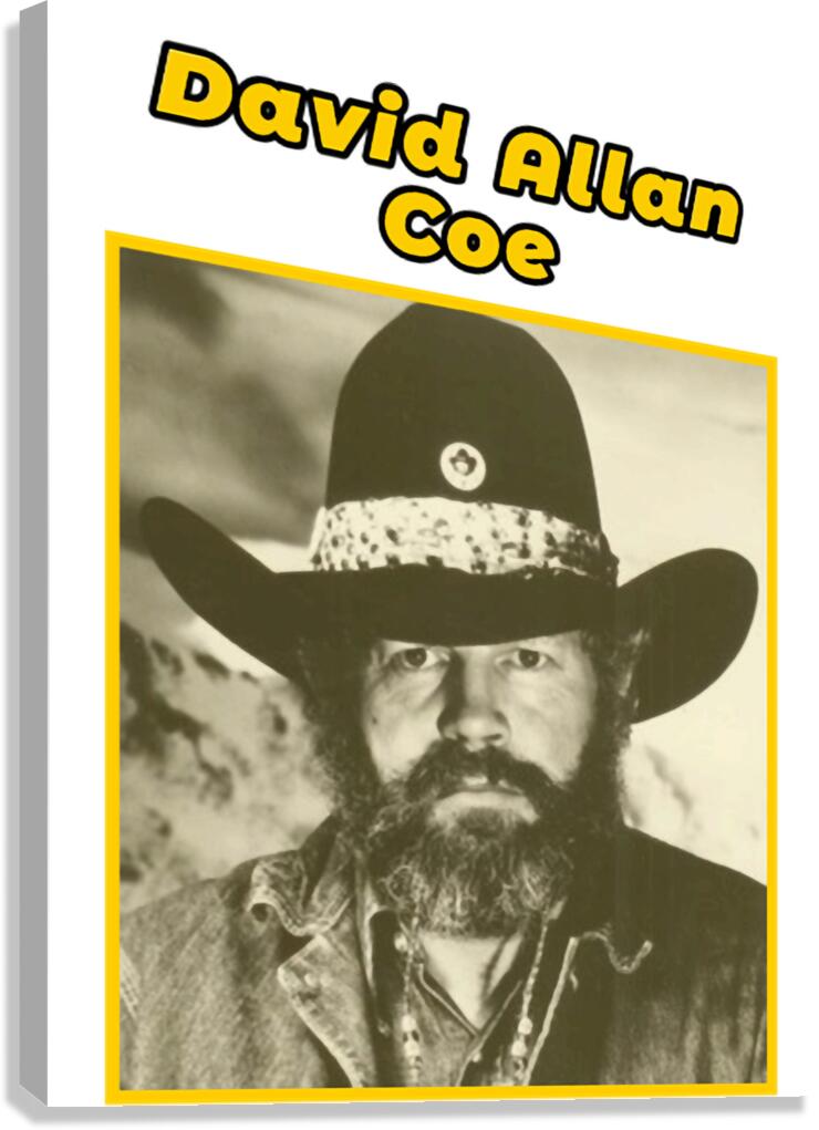 David Allan Coe 48 Canvas Print